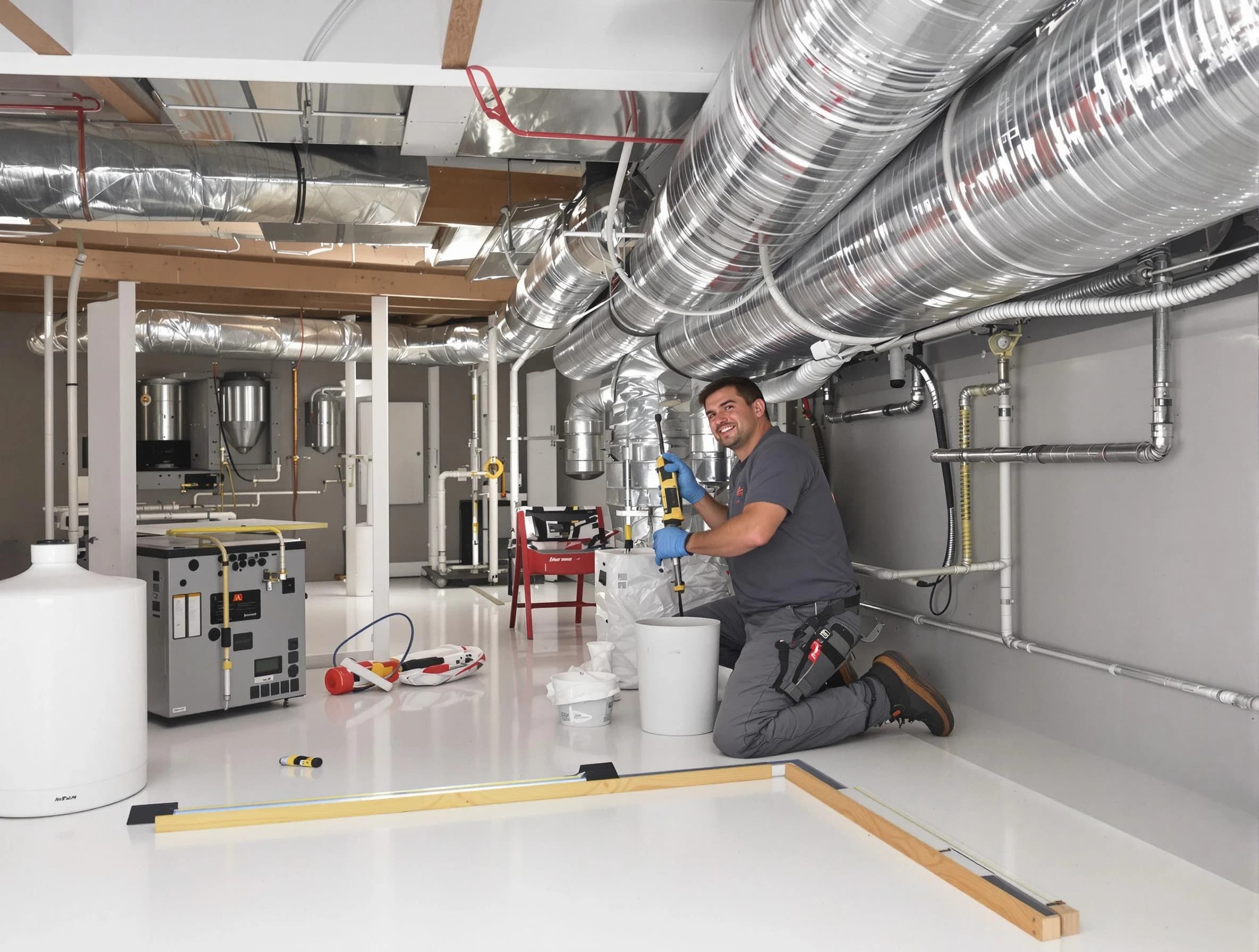 Professional duct sealing service by Applewood Air Duct Cleaning in Applewood