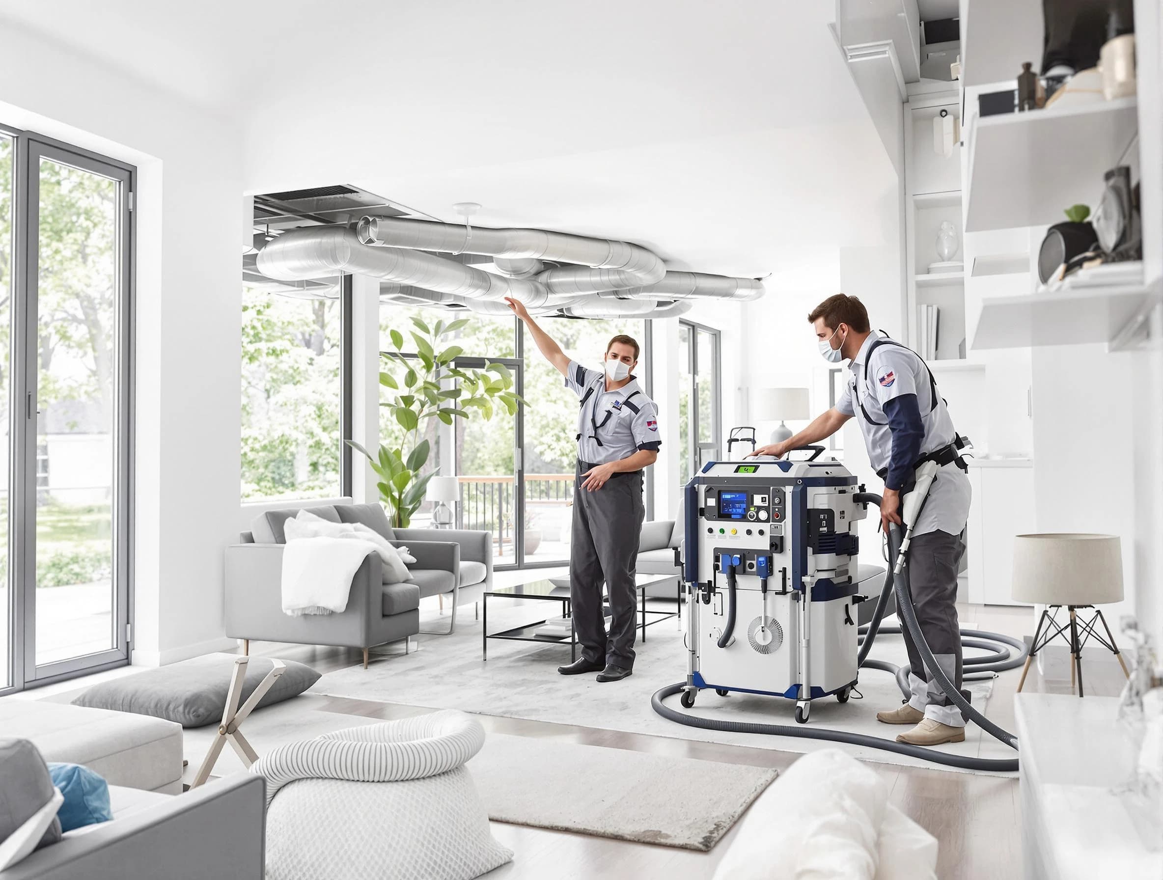 Applewood Air Duct Cleaning professional conducting pure air duct cleaning with state-of-the-art equipment in Applewood