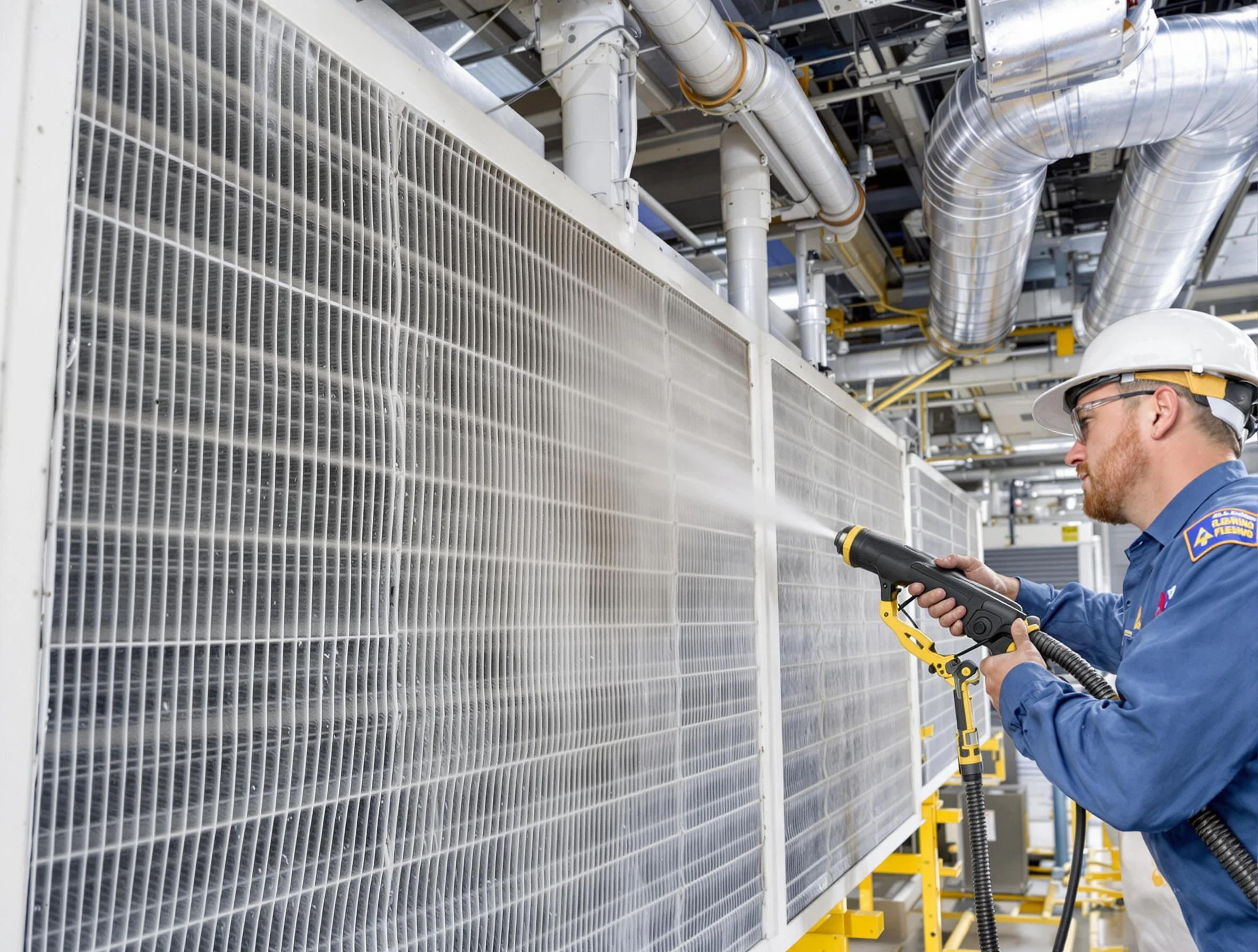 Professional commercial coil cleaning by Applewood Air Duct Cleaning in Applewood